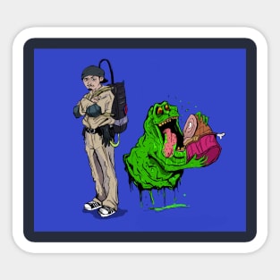 Me and Slimer Sticker